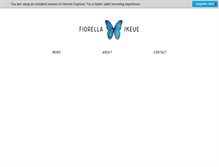Tablet Screenshot of fiorellaikeue.com